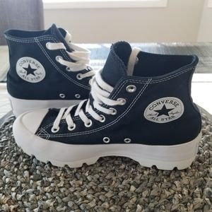 Converse Chuck Taylor All Star High Lugged 'Black ' Sneakers